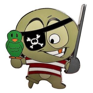 Disney Pin Dee Bees Discovery Series Patchee Pirate‎ PP73350 Limited Release WDW